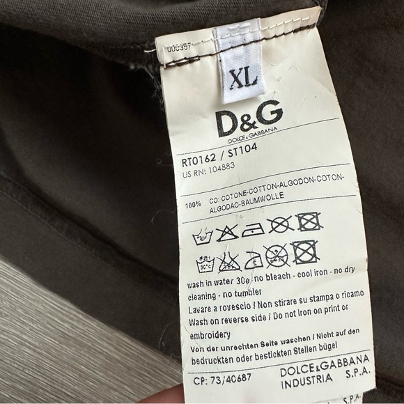 Vintage Dolce & Gabbana DG T-Shirt - Picture 6 of 6